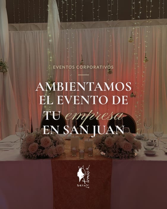 Pieza de La Tomasa: «Ambientamos el evento de tu empresa en San Juan»